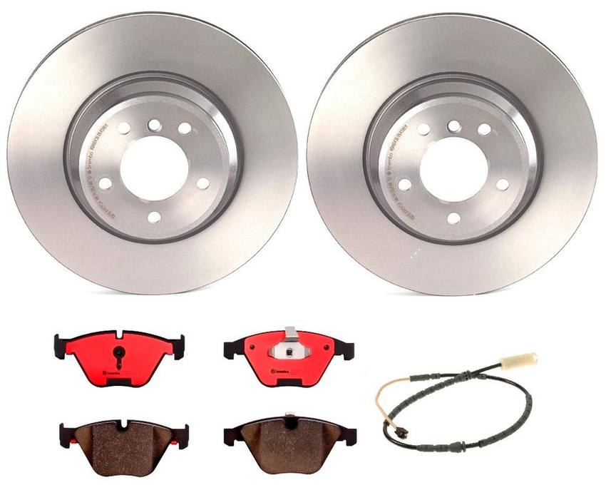 BMW Brembo Brake Kit - Pads and Rotors Front (348mm) (Ceramic) 34356792561 - Brembo 2858873KIT